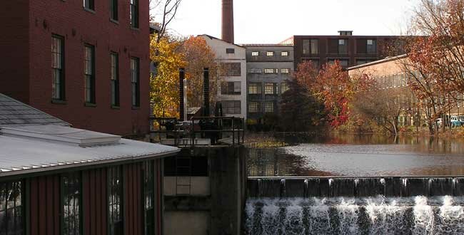 Dam at Whitin Mill